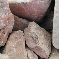Яшма красная  (фр. 70-100 мм) фото Камень Клуб  купить в Тольятти